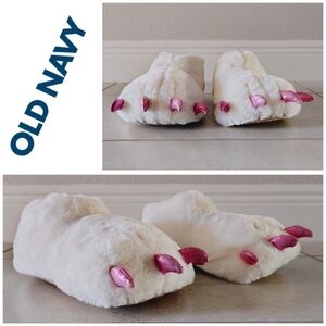 Monster Claw Faux Fur Slippers
